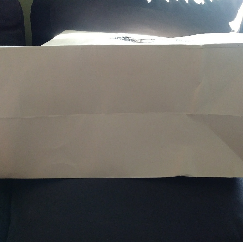 21" long cream BURBERRY shopping bag - Picture 6 of 6